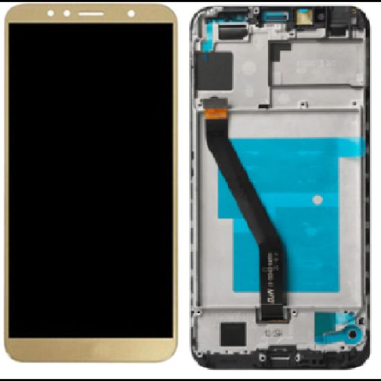 Bild von Huawei Y6 2018/Y6 Prime 2018 Display + Digitizer With Frame - Gold