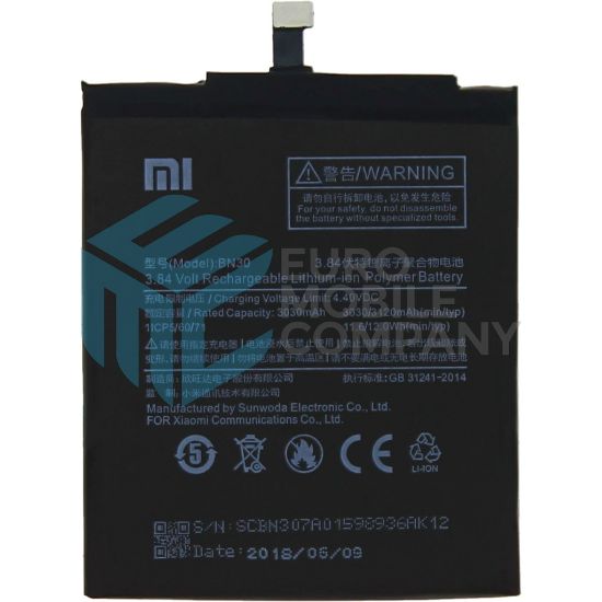 Bild von Xiaomi Redmi 4A Battery - BN30 - 3030mAh