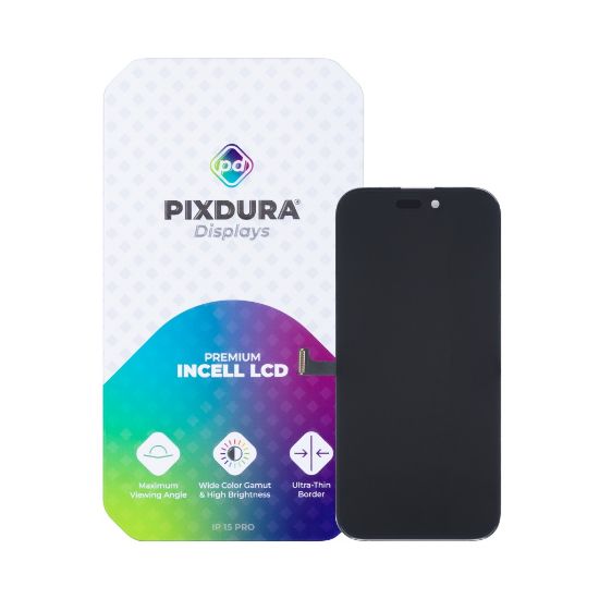 Bild von Pixdura For iPhone 15 Pro Display And Digitizer In-Cell Premium (IC Removable)