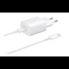 Bild von Samsung Super Fast Travel Charger 25W + Type C To C Cable White Servicepack