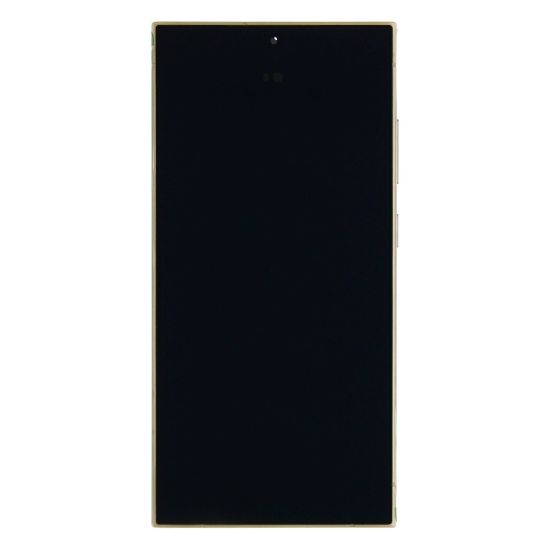 Bild von Samsung Galaxy S24 Ultra S928 Display And Digitizer With Frame Titanium Yellow Pre Assembled