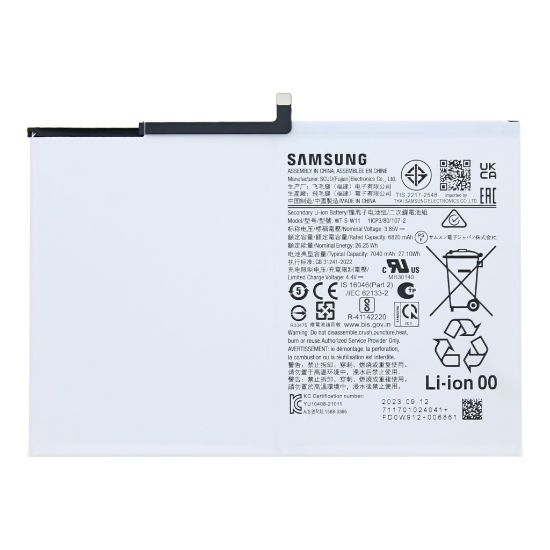 Bild von Samsung Galaxy Tab A9 Plus X210, X215, X216B Battery WT-S-W11 - 7040mAh Service Pack