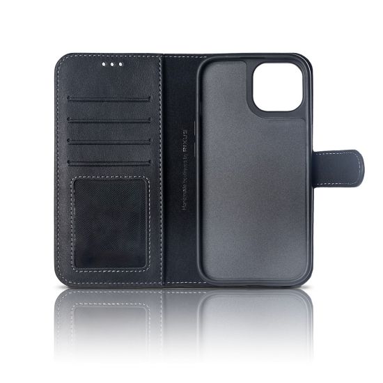 Bild von Rixus Duo Magnetic Detachable Wallet Black For iPhone 16 Plus