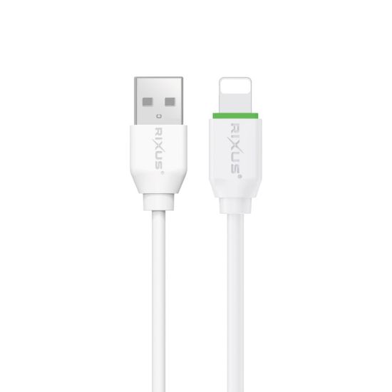 Bild von Rixus RX2017AL Data Sync And Fast Charge Cable USB To Lightning 300cm