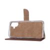 Bild von Rixus Bookcase For iPhone 16 Brown