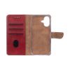 Bild von Rixus Bookcase For iPhone 16 Dark Red