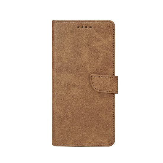 Bild von Rixus Bookcase For iPhone 16 Plus Light Brown