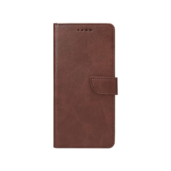 Bild von Rixus Bookcase For iPhone 16 Plus Brown