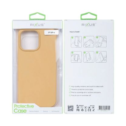 Bild von Rixus Soft TPU Phone Case With MagSafe For iPhone 16 Pro Gold