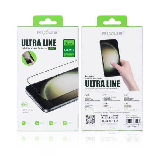 Bild von Rixus Ultra Thin Tempered Glass For Samsung Galaxy S23 Ultra S918B