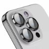 Bild von Rixus Metal Shield Camera Tempered Glass For iPhone 16, 16 Plus Silver