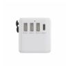 Bild von Rixus Power Adapter With 3 USB Ports and 1 PD RX3430 - White