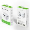 Bild von Rixus Power Adapter With 3 USB Ports and 1 PD RX3430 - White