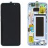 Bild von Samsung Galaxy S8 SM-G950F (GH97-20457D) Display incl.Digitizer with frame - Coral Blue (BLUE)