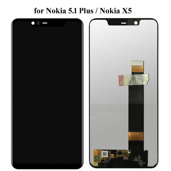 Bild von Nokia X5 (5.1 Plus) Display+Digitizer - Black