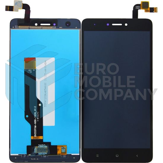 Bild von Xiaomi Redmi Note 4X Display + Digitizer Complete - Black