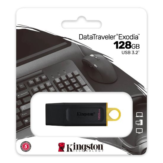 Bild von Kingston 128GB USB3.2 Gen1 DataTraveler Exodia - DTX/128GB