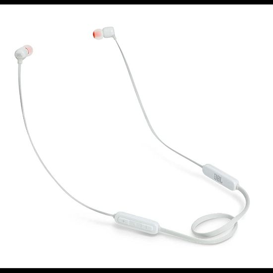 Bild von JBL Harman Tune 110 In-Ear 3.5mm Wired Earphones (JBLT110WHT) - White