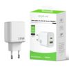 Bild von Rixus RXHC20 20W USB-C, USB-A Power Adapter White