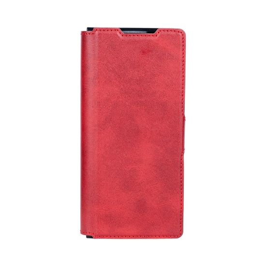 Bild von Rixus Wallet Case For Samsung Galaxy Z Fold 6 With Pen Holder Red