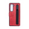 Bild von Rixus Wallet Case For Samsung Galaxy Z Fold 6 With Pen Holder Red