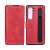 Bild von Rixus Wallet Case For Samsung Galaxy Z Fold 6 With Pen Holder Red