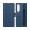 Bild von Rixus Wallet Case For Samsung Galaxy Z Fold 4 With Pen Holder Blue