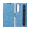 Bild von Rixus Wallet Case For Samsung Galaxy Z Fold 4 With Pen Holder Sierra Blue