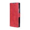 Bild von Rixus Wallet Case For Samsung Galaxy Z Fold 4 With Pen Holder Red