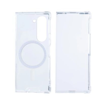 Bild von Rixus For Samsung Galaxy Z Fold6 Anti-Burst Case With MagSafe Transparent