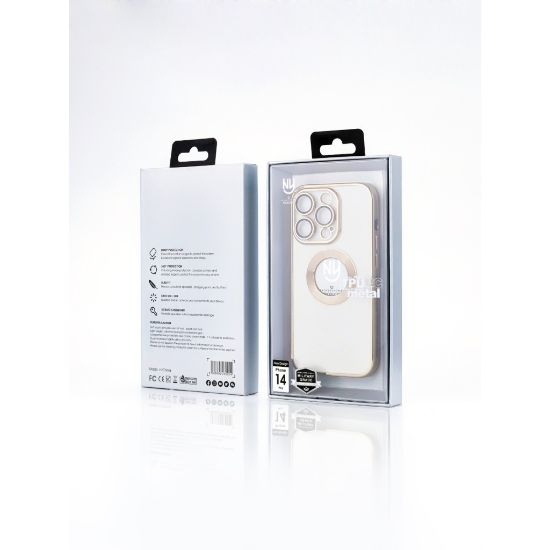 Bild von NY Glossy Phone &amp; Camera TPU Case For iPhone 14 Pro - Transparent Sierra