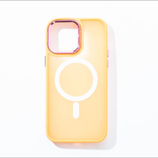 Bild von Magnetic Case For iPhone 14 Pro - Orange