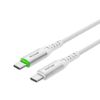 Bild von Rixus RXUC21C Auto Disconnect USB-C To USB-C Cable White