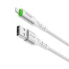 Bild von Rixus RXUC21AL Auto Disconnect USB-A To Lightning Cable White