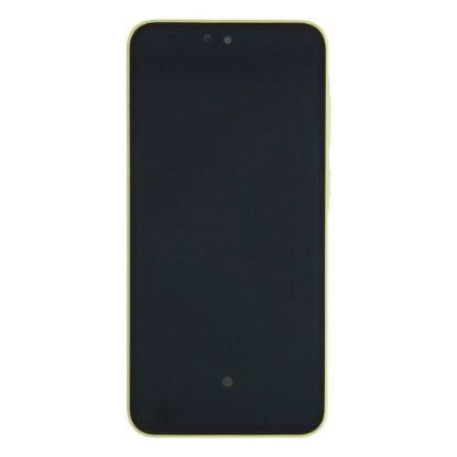 Bild von Samsung Galaxy A35 5G A356B Display And Digitizer With Frame Yellow Pre Assembled