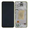 Bild von Samsung Galaxy A35 5G A356B Display And Digitizer With Frame Yellow Pre Assembled