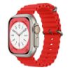 Bild von Ocean Breathable Soft Silicone Strap For Apple Watch Series 42/44/45/49mm (Size M/L) - Red