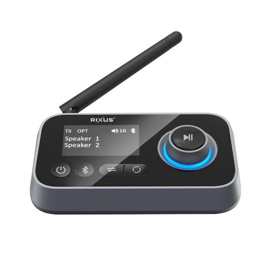 Bild von Rixus RXBT38 Duo Bluetooth Receiver Black