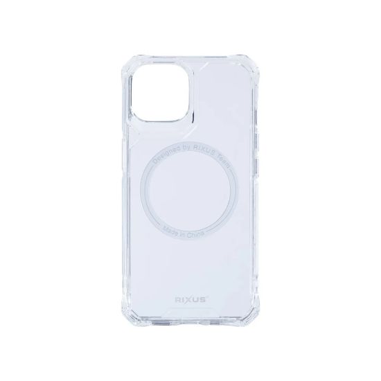 Bild von Rixus For iPhone 14 Plus Armor-X Anti Shock Case With MagSafe Transparent