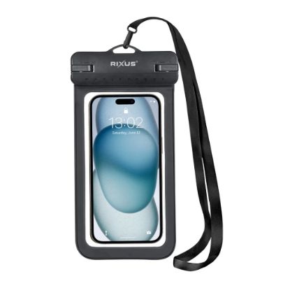 Bild von Rixus RXBG15 Splash Waterproof Phone Bag Black