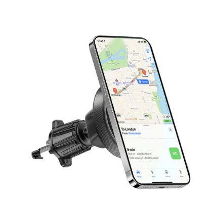 Bild von Rixus Round Magnetic Car Mount Gray RXHM62