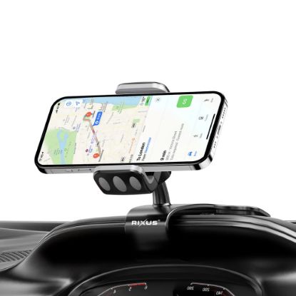 Bild von Rixus 360 Degree Car Phone Holder HUD Clip For Phone Display RXHW61 - Black