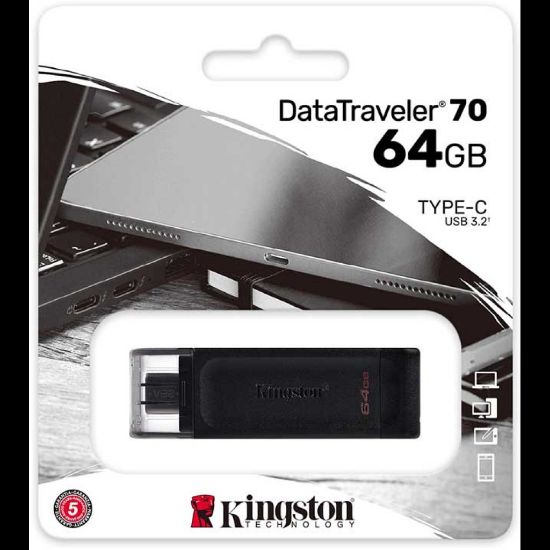 Bild von Kingston PenDrive 64Gb (Type-C 3.2) DT70/64GB