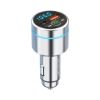 Bild von Rixus All-Metal Car FM Transmitter Bluetooth 5.3 RXBT40 - Silver