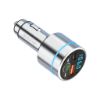 Bild von Rixus All-Metal Car FM Transmitter Bluetooth 5.3 RXBT40 - Silver