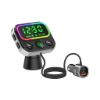 Bild von Rixus 2 In 1 Bluetooth FM Transmitter &amp; Car Adapter RXBT55 - Black