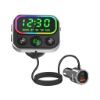 Bild von Rixus 2 In 1 Bluetooth FM Transmitter &amp; Car Adapter RXBT55 - Black