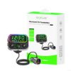 Bild von Rixus 2 In 1 Bluetooth FM Transmitter &amp; Car Adapter RXBT55 - Black