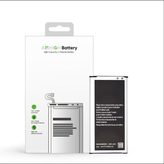 Bild von Samsung Galaxy S5 Battery EB-BG900 - 2800 mAh (AMHigh Premium)