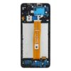 Bild von Samsung Galaxy A12 A125F Display And Digitizer With Frame Black Full OEM